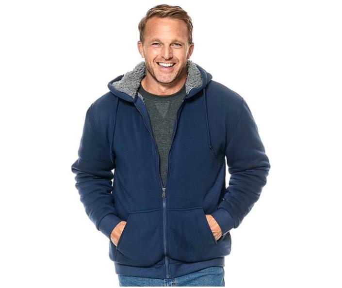 Young Mens Architect Sherpa Lined Hooded Jacket for $11.69 Shipped