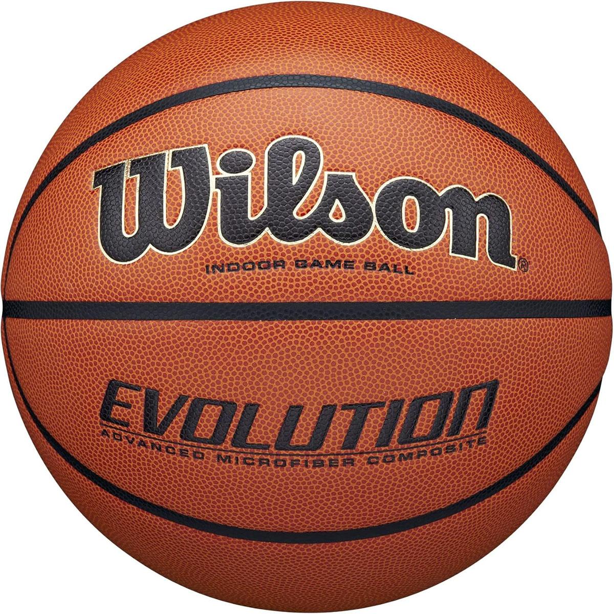 Wilson Evolution Indoor Game Basketballs for $55.96 Shipped