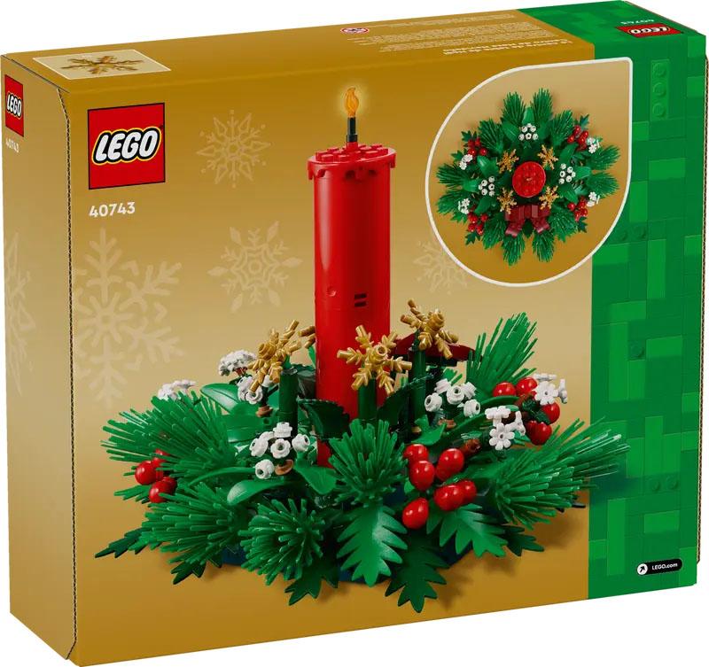 Lego Christmas Table Decoration 40743 for $27.99