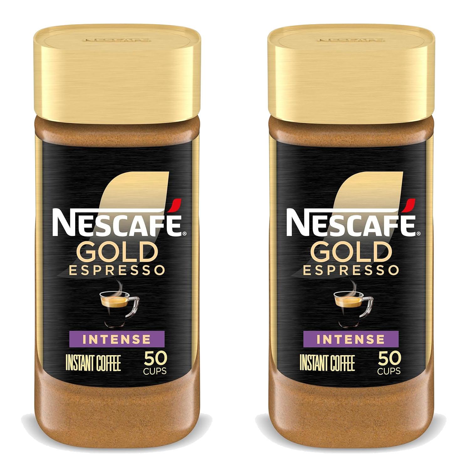 Nescafe Gold Espresso Intense Instant Coffee 2 Pack for $8.24