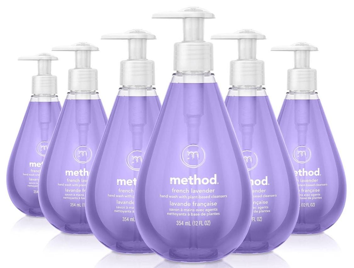 Method Gel Hand Soap Lavender 6 Pack for $11.95