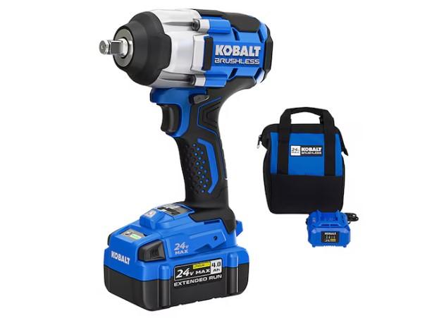 Kobalt Next-Gen 24V Cordless Impact Wrench for $99 Shipped