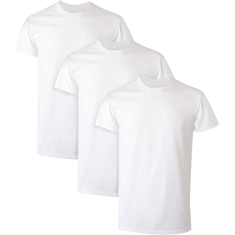 Hanes Moisture-Wicking Crew Tee Undershirts for $8.34