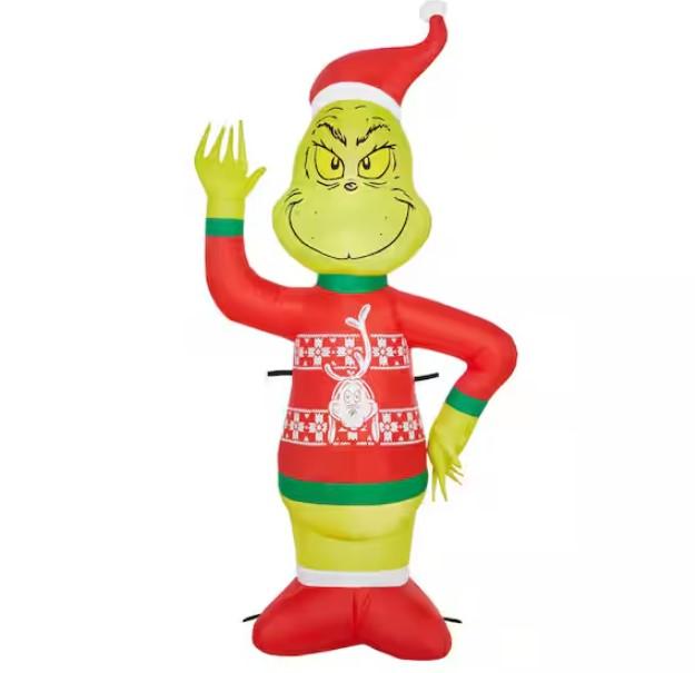 Grinch in Max Sweater LED Christmas Decoration for $9.98 Shipped