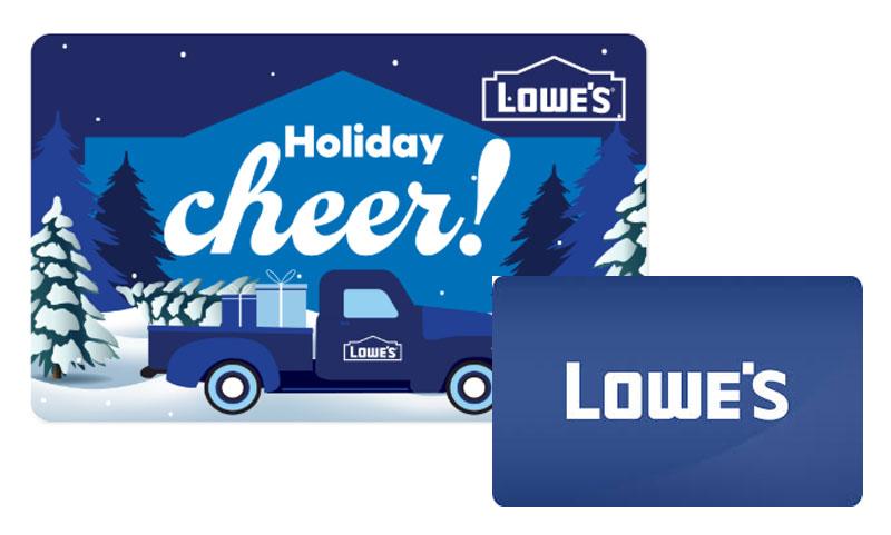 Purchase a $100 Lowes Gift Card and Get a $20 Bonus Lowes Gift Card