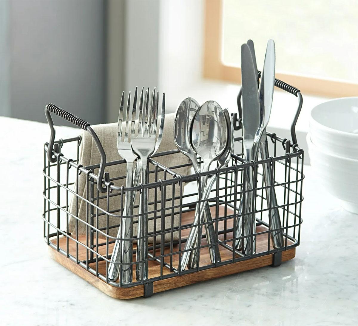 Better Homes and Gardens Wire Utensil Caddy for $4.86