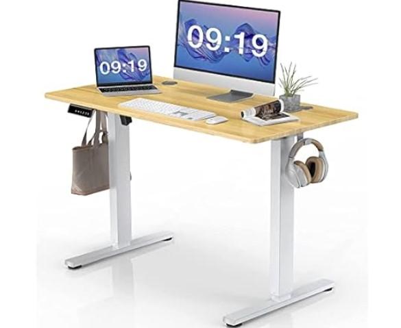 Smug Height Adjustable Standing Computer Desk for $79.99