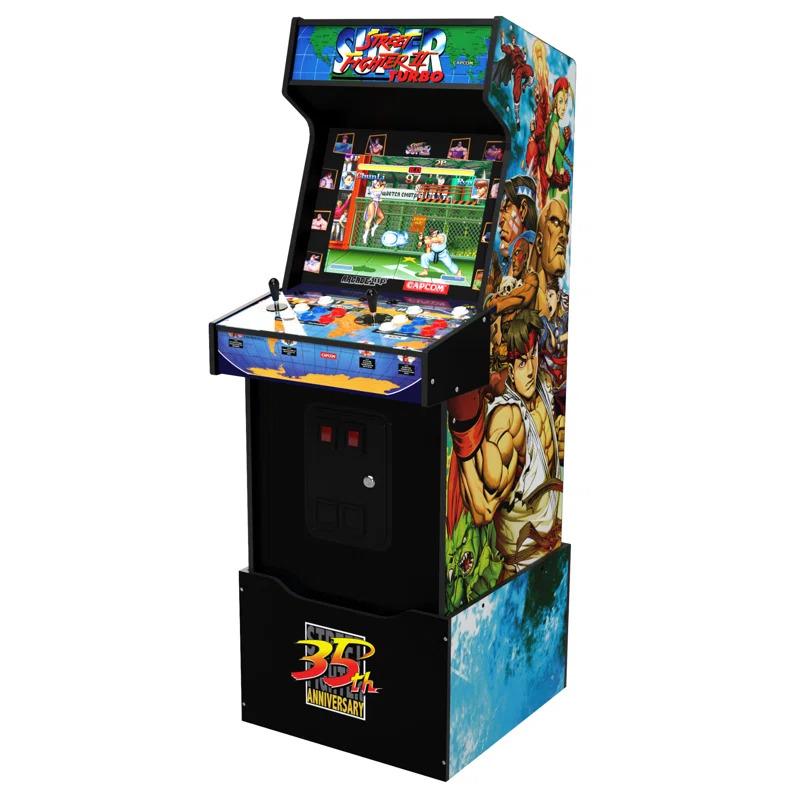 Arcade1Up Capcom Legacy 35th Anniversary 14-n-1 Shinku Hadoken Edition for $366.73 Shipped