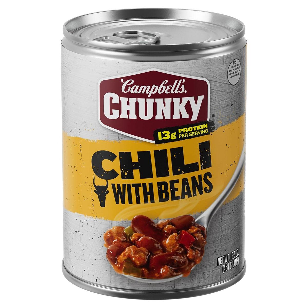 Campbells Chunky Chili with Beans for $1.73