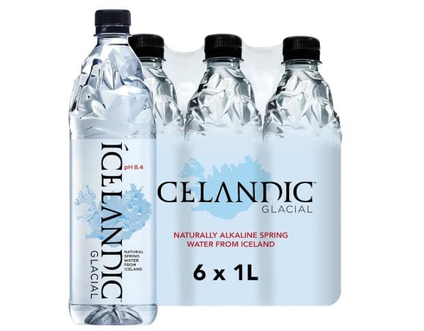 Icelandic Glacial Natural Spring Alkaline Water 6 Pack for $11.24