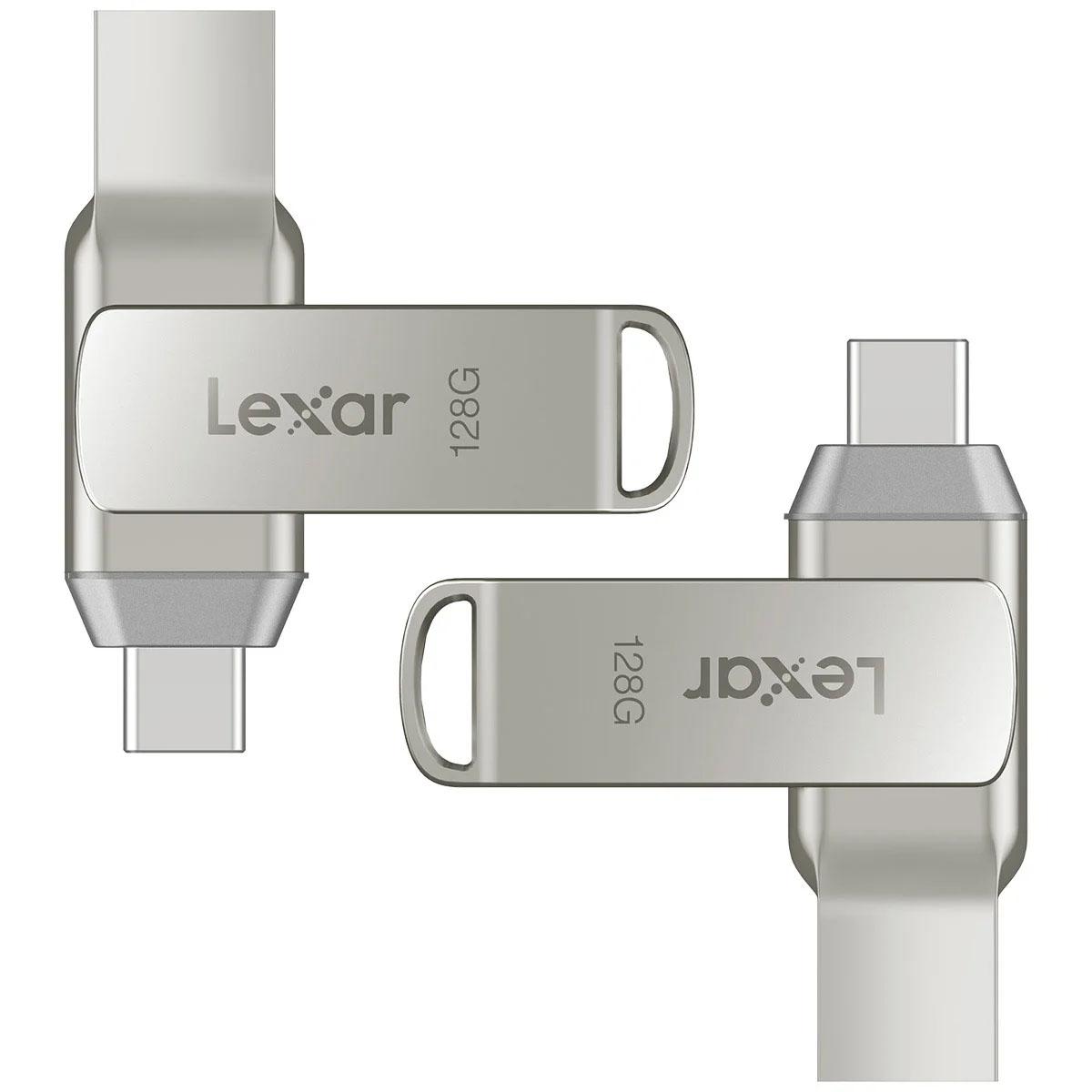 128GB Lexar Dual Drive USB-C Flash Drives 2 Pack for $19.99 Shipped