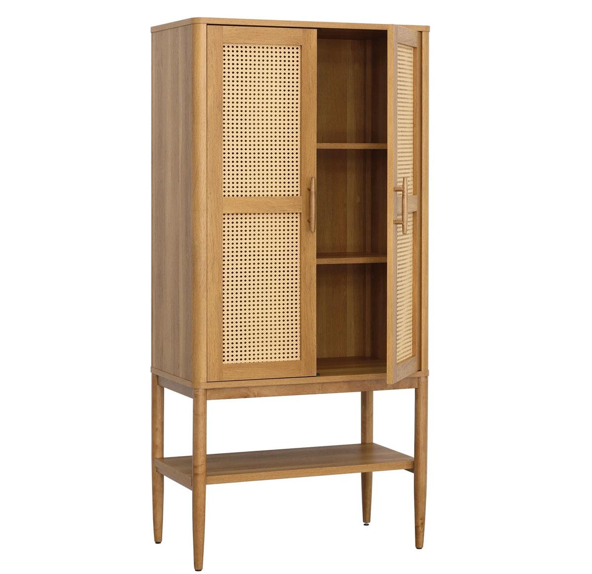 Better Homes and Gardens Springwood Caning Storage Cabinet for $154 Shipped