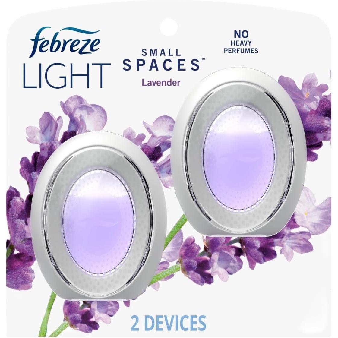 Febreze Small Spaces Air Freshener Lavender 2 Pack for $2.92