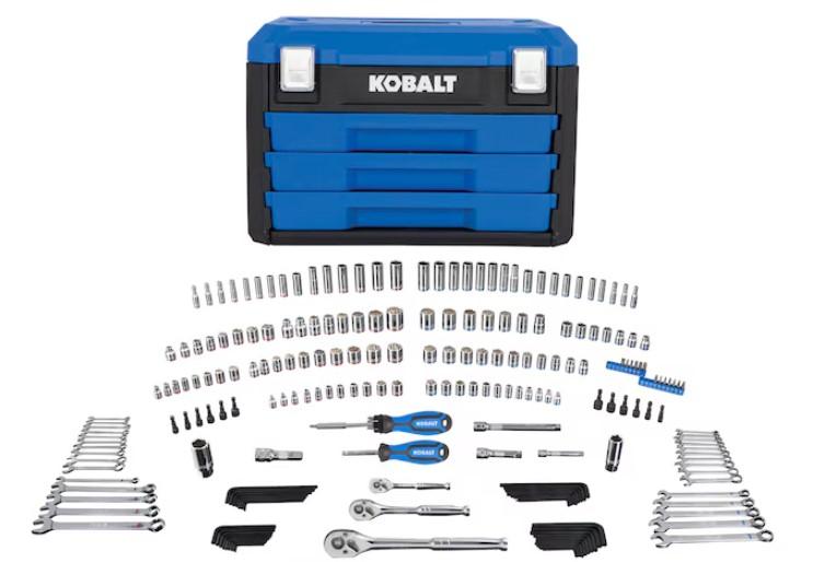 Kobalt 227-Piece Standard SAE Mechanics Tool Set for $89 Shipped