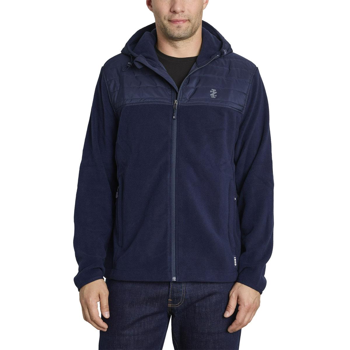 Izod Mens Hooded Fleece Jacket for $14.98