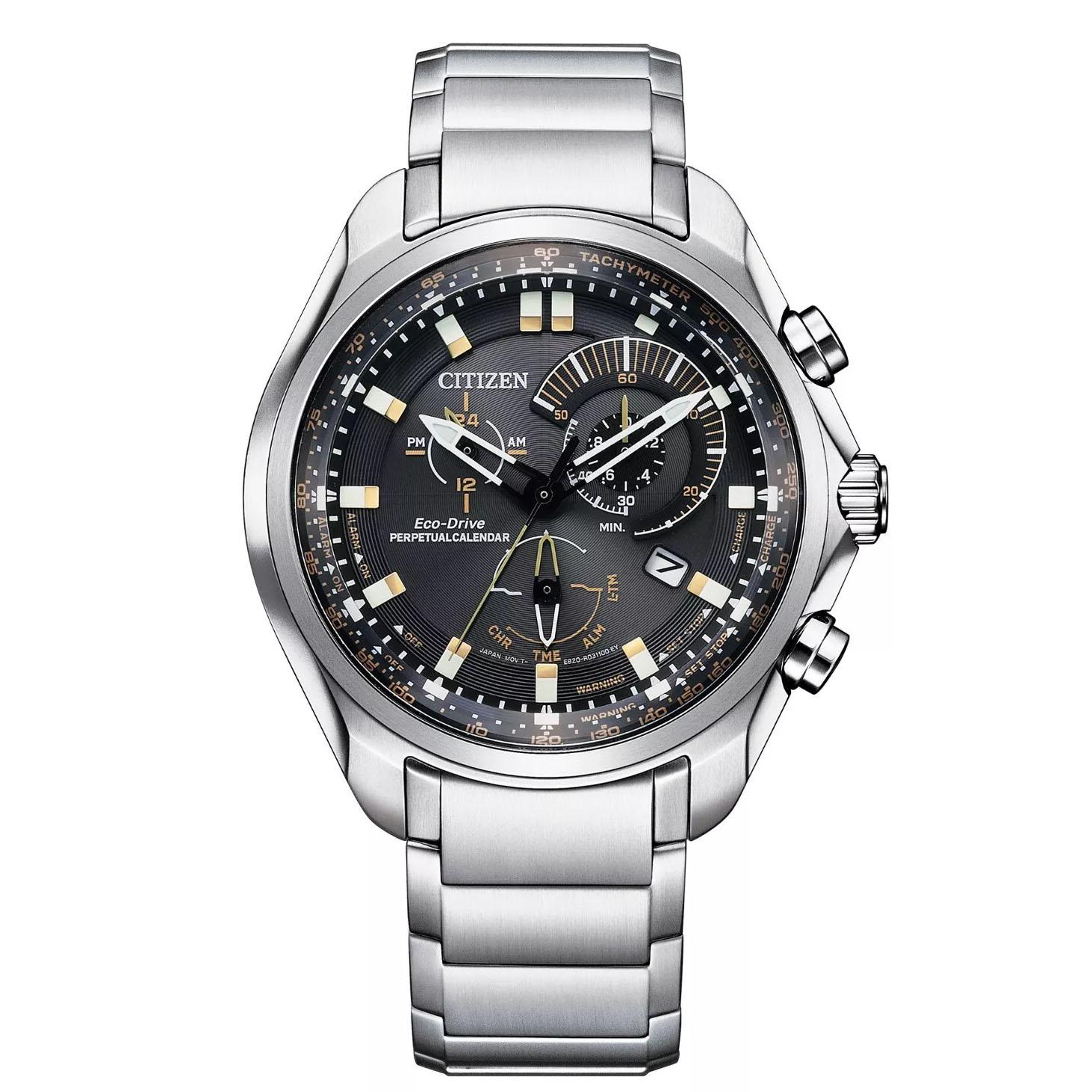 Citizen Sport Chronograph Calendar Eco Drive Watch for $127.19 Shipped