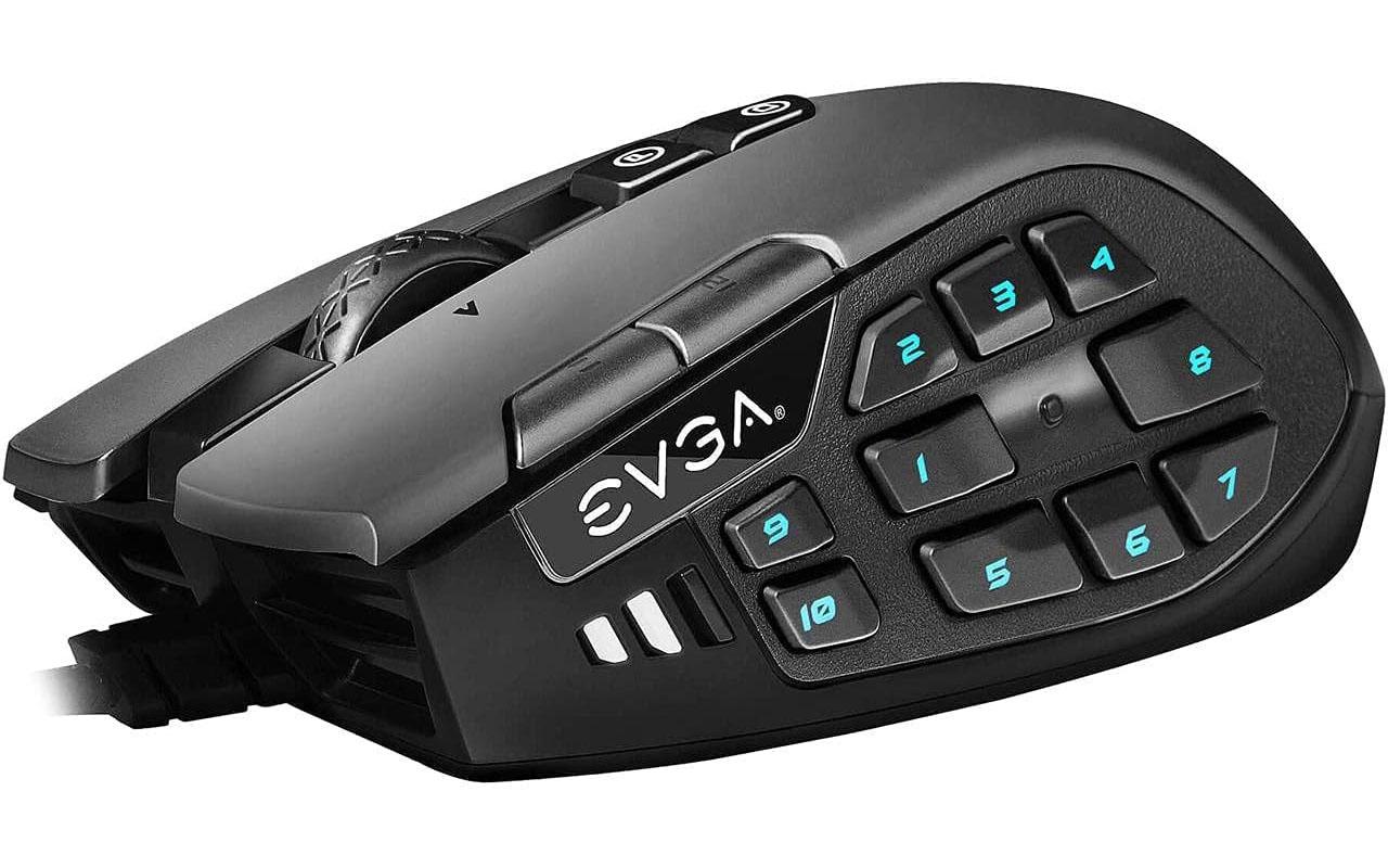 EVGA X15 Wired 20-Button MMO Gaming Mouse for $12.99