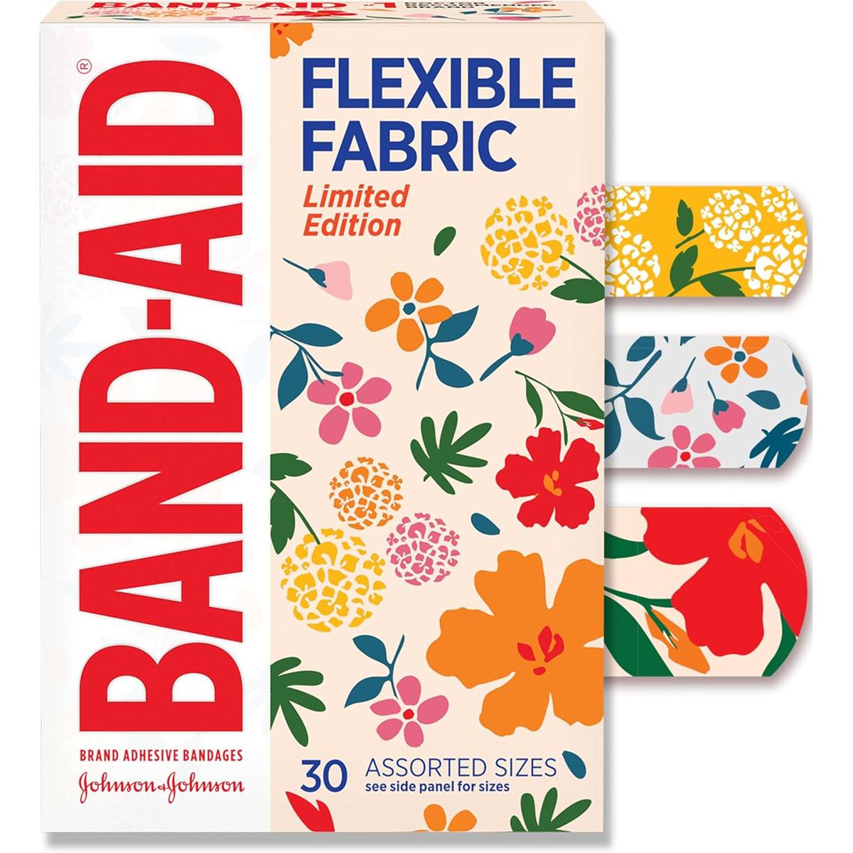 Band-Aid Brand Flexible Fabric Adhesive Bandages for $1.76