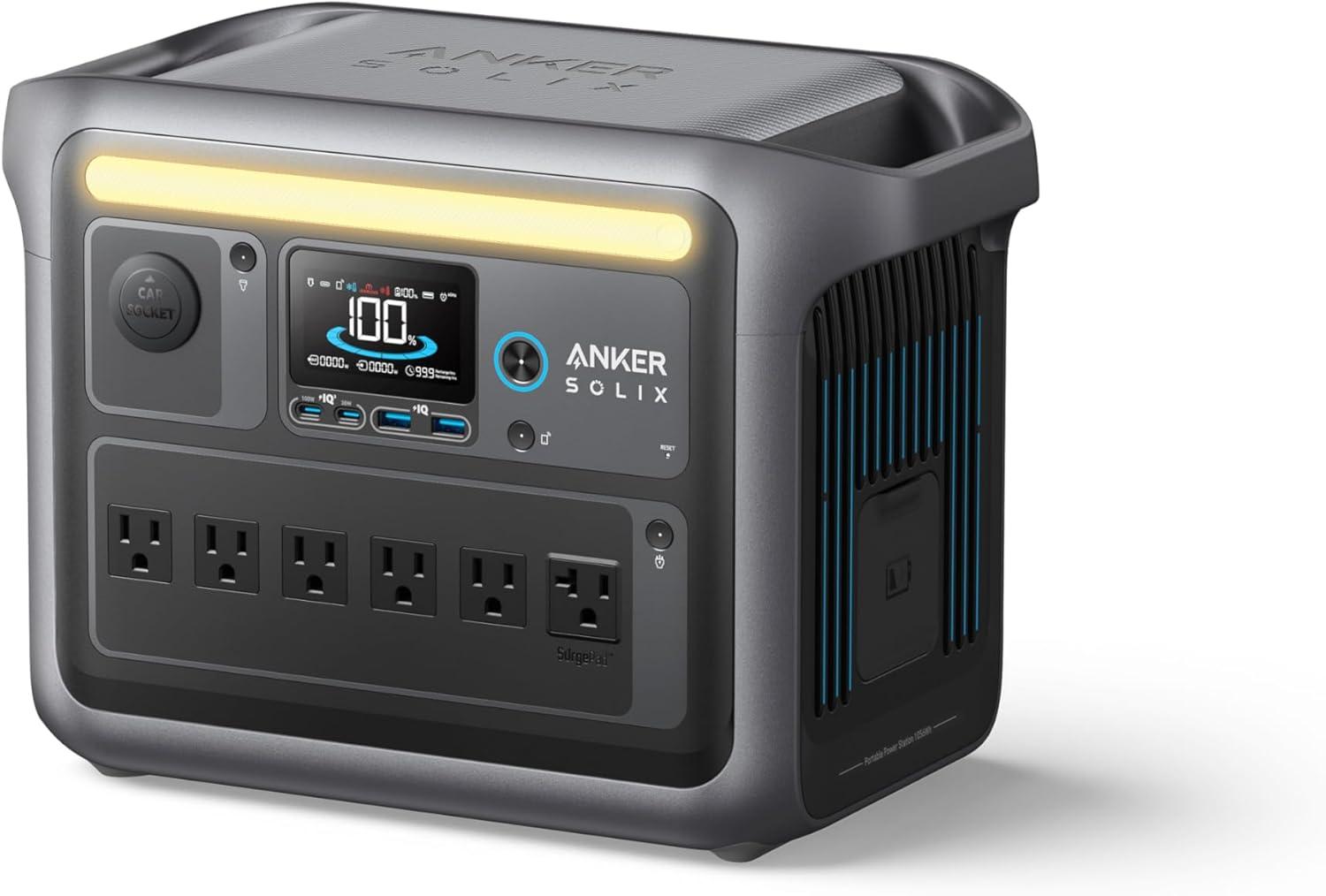 Anker SOLIX C1000 1056wh Power Station for $429 Shipped