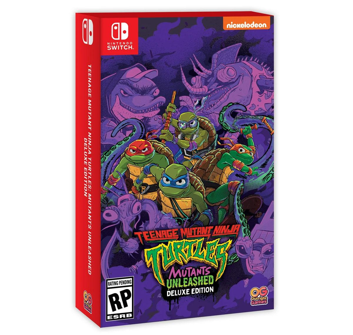 Teenage Mutant Ninja Turtles Mutants Unleashed Deluxe Edition Switch PS5 for $30