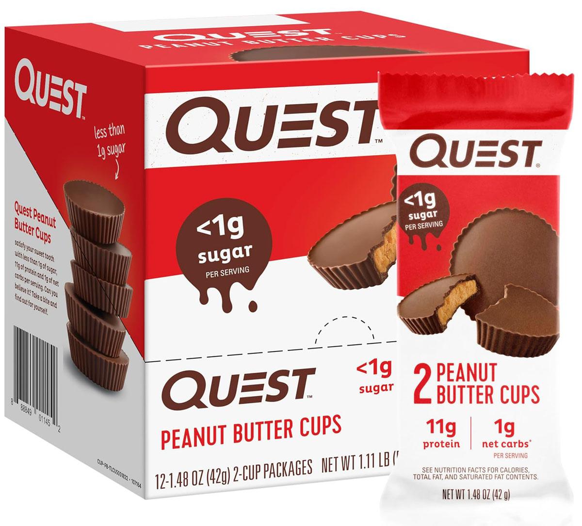 Quest Nutrition Peanut Butter Cups 12 Pack for $19.94