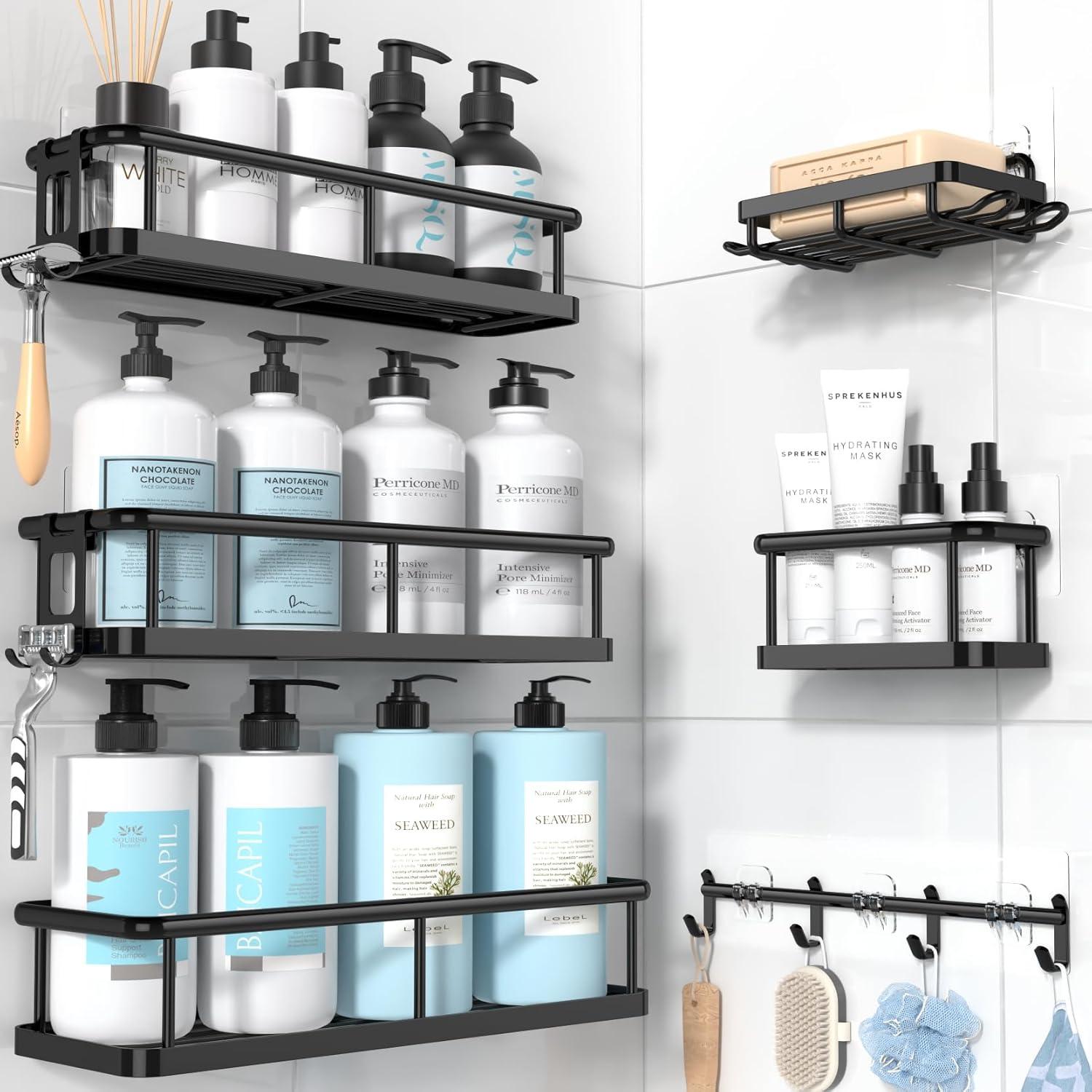 Shower Caddy Bathroom Organizers 6 Pack for $11.19