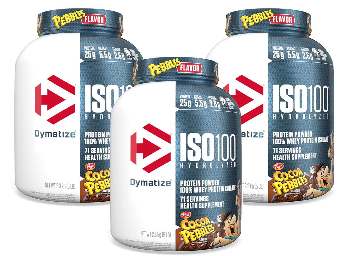 Dymatize ISO100 Hydrolyzed Protein Powder Cocoa Pebbles 213 Servings for $162.59 Shipped