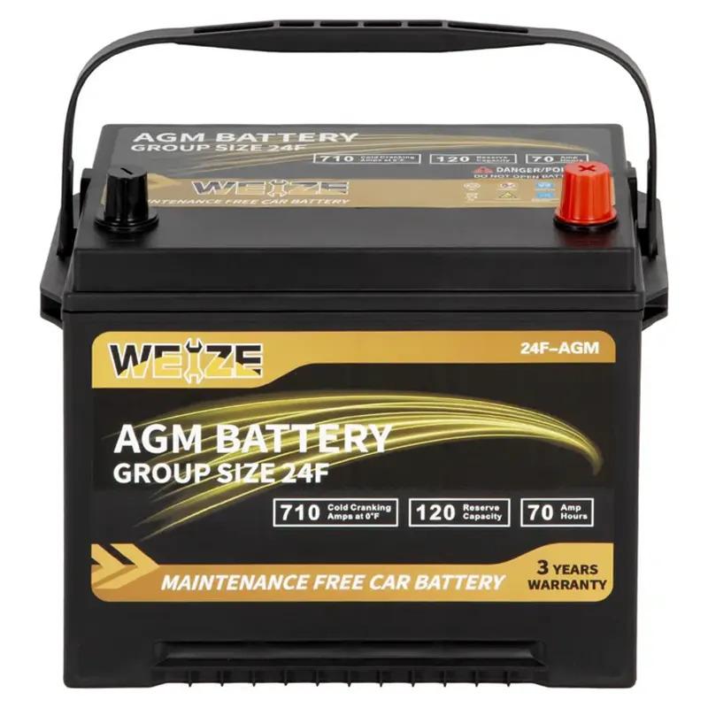 Weize Platinum AGM Automotive Car Battery from $113.99 Shipped