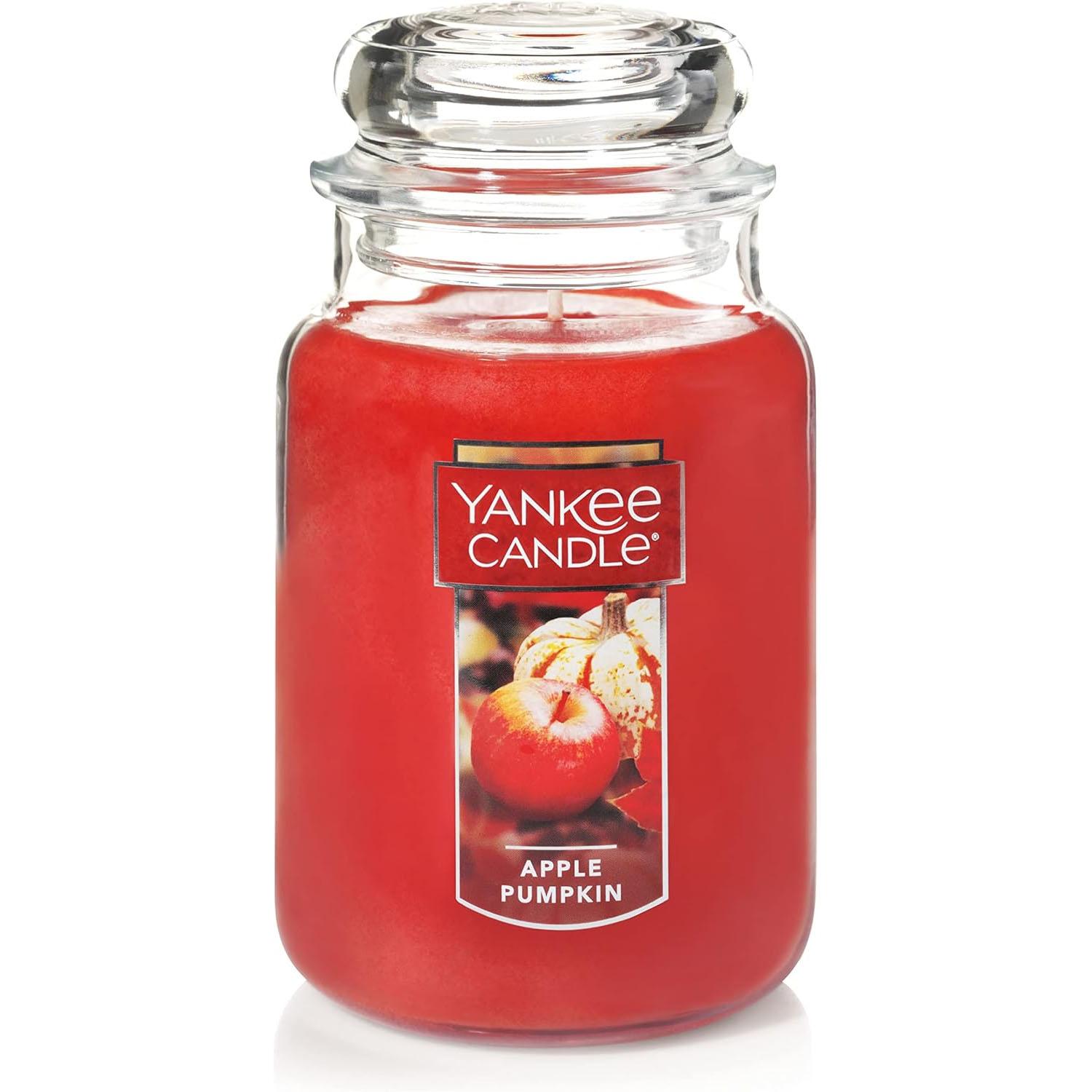 Yankee Candle Apple Pumpkin Original Large Jar Scented Candle for $11.77