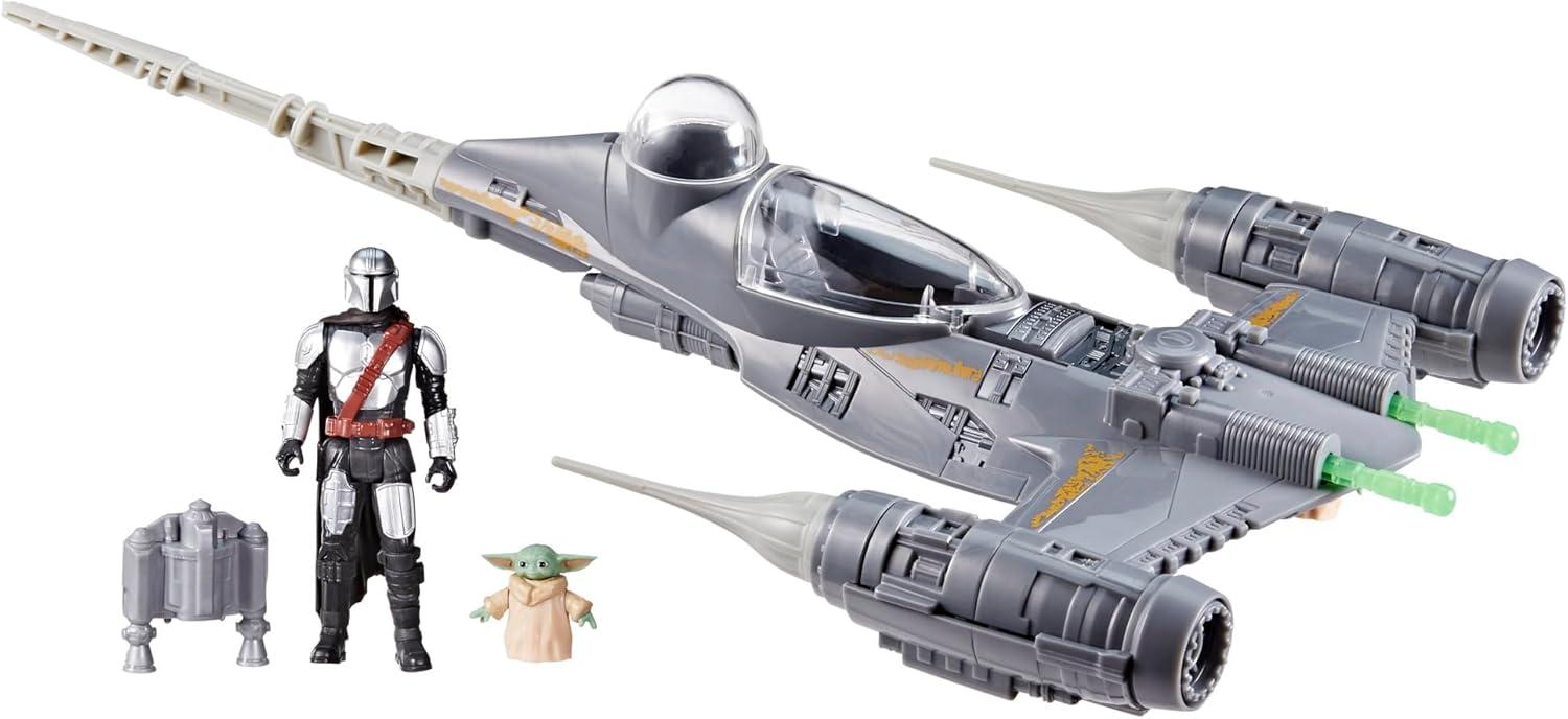 Star Wars Epic Hero Series The Mandalorian N-1 Starfighter Ship for $8.13