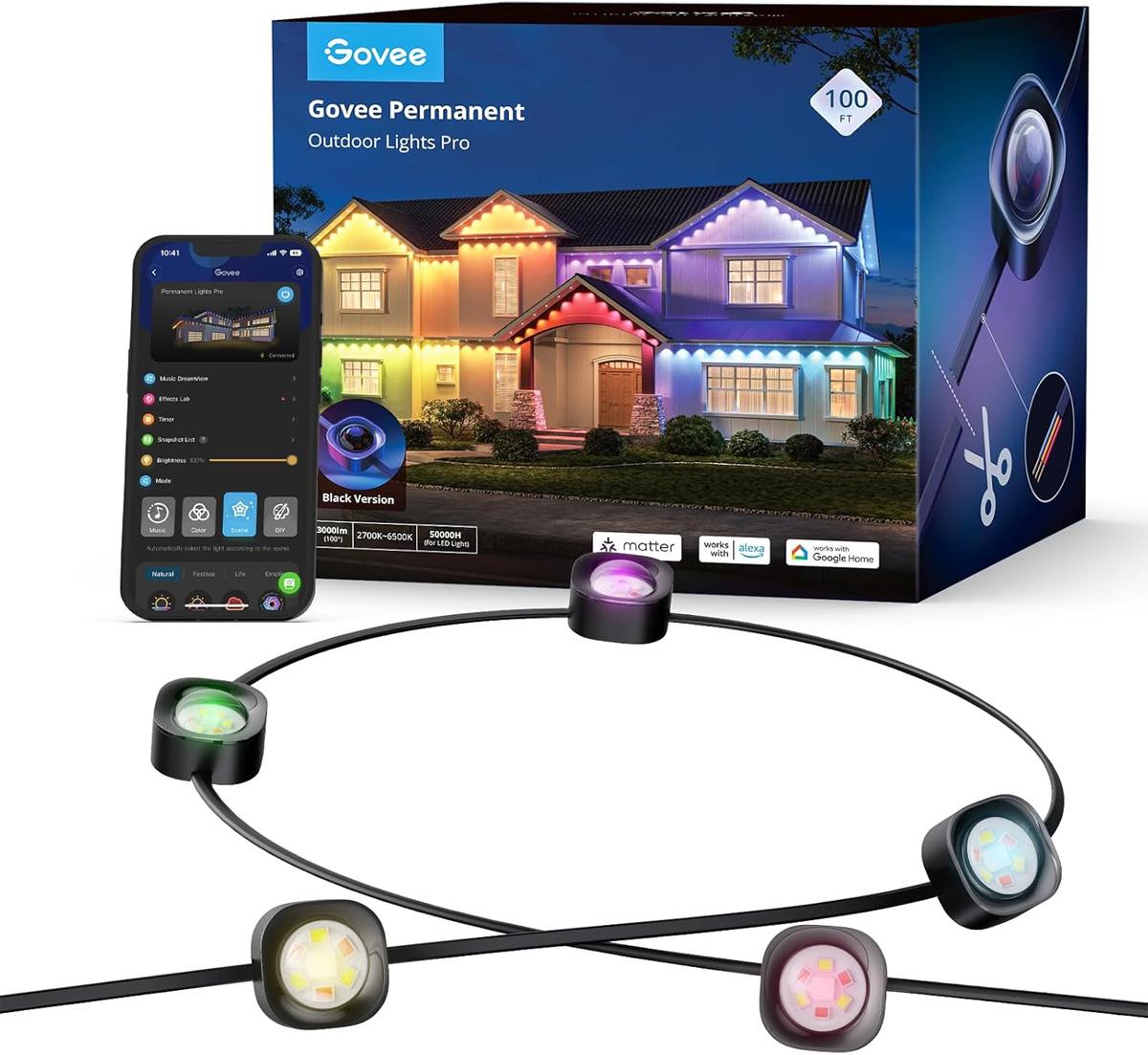 Govee Permanent Outdoor Lights Pro for $279.99 Shipped