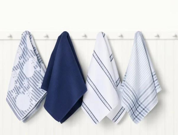 Caro Home Holiday Kitchen Towel Set 8-Pack for $9.97 Shipped