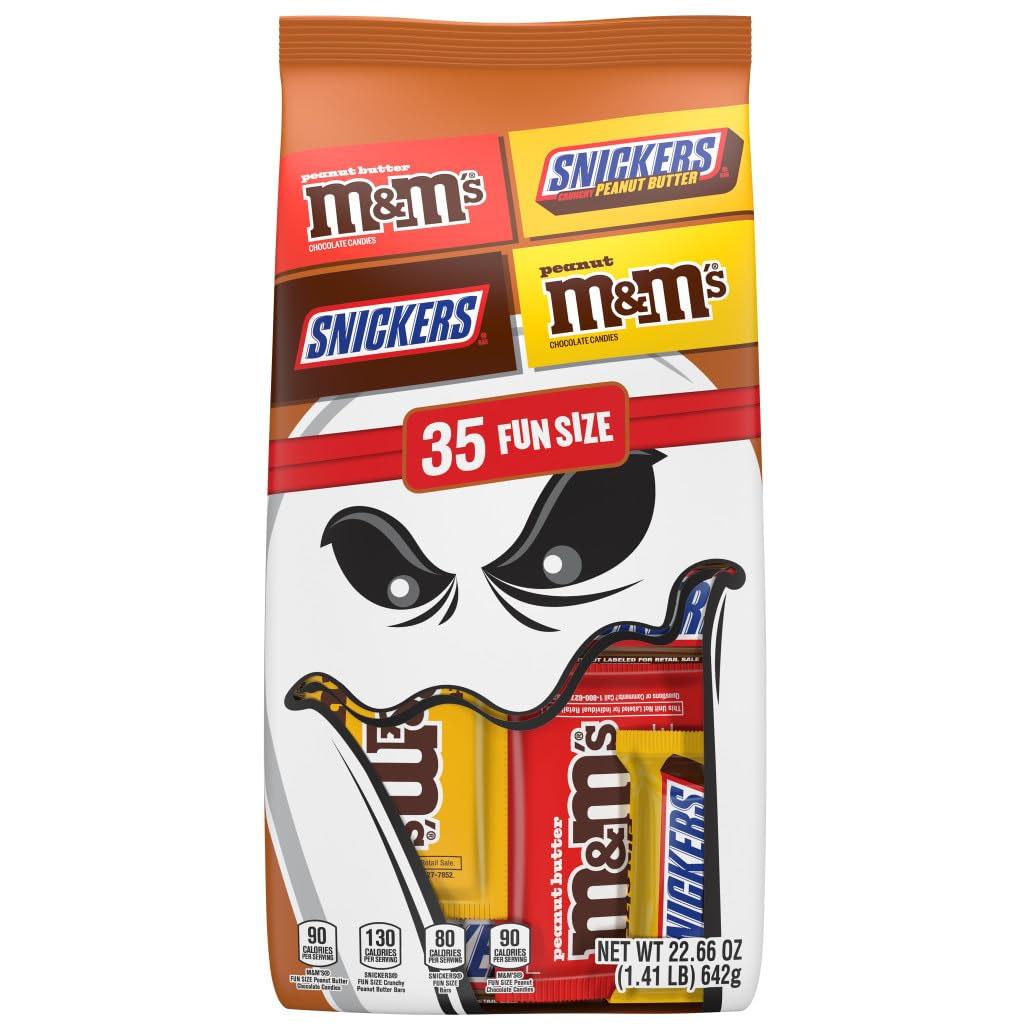 Chocolate MM Snickers Candy Variety Mix for $6.24