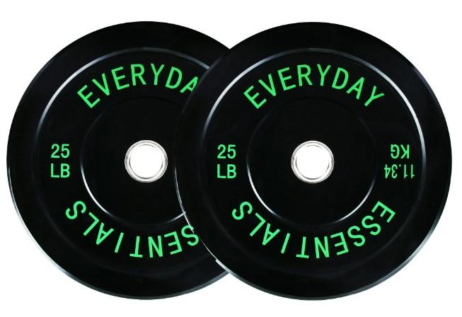 25Lbs BalanceFrom Olympic Bumper Plate Weight Plate for $21.99