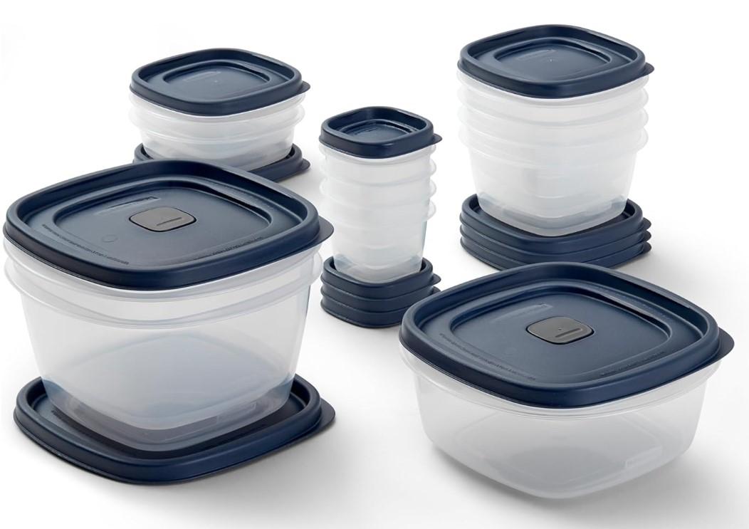 Rubbermaid Easy Find Lids Food Storage Containers for $8