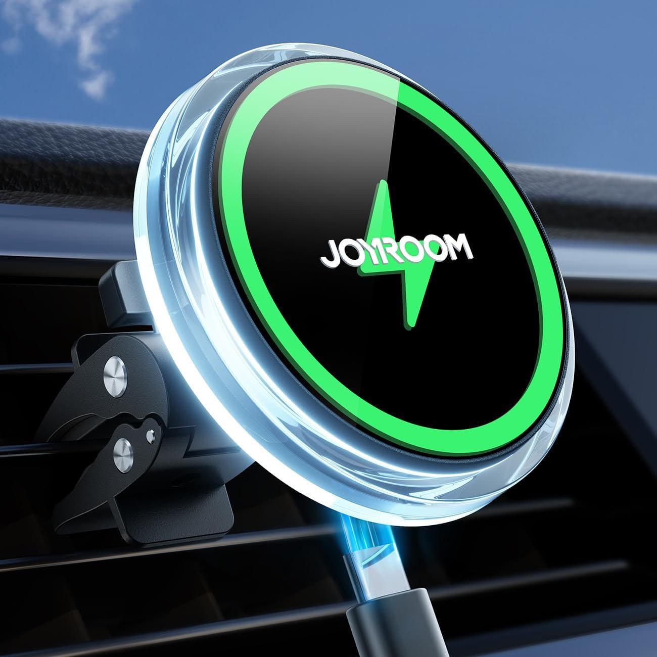 iPhone Magsafe Car Mount Phone Holder Charger by Joyroom for $10.99