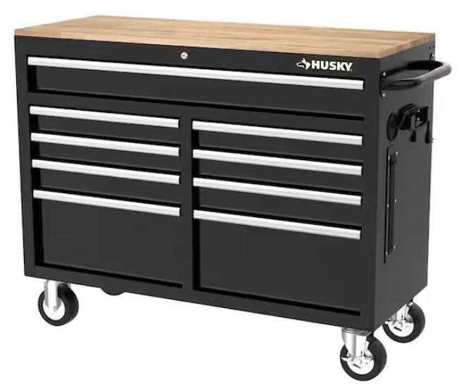 Husky Tool Storage 46in Workbench Cabinet for $298 Shipped