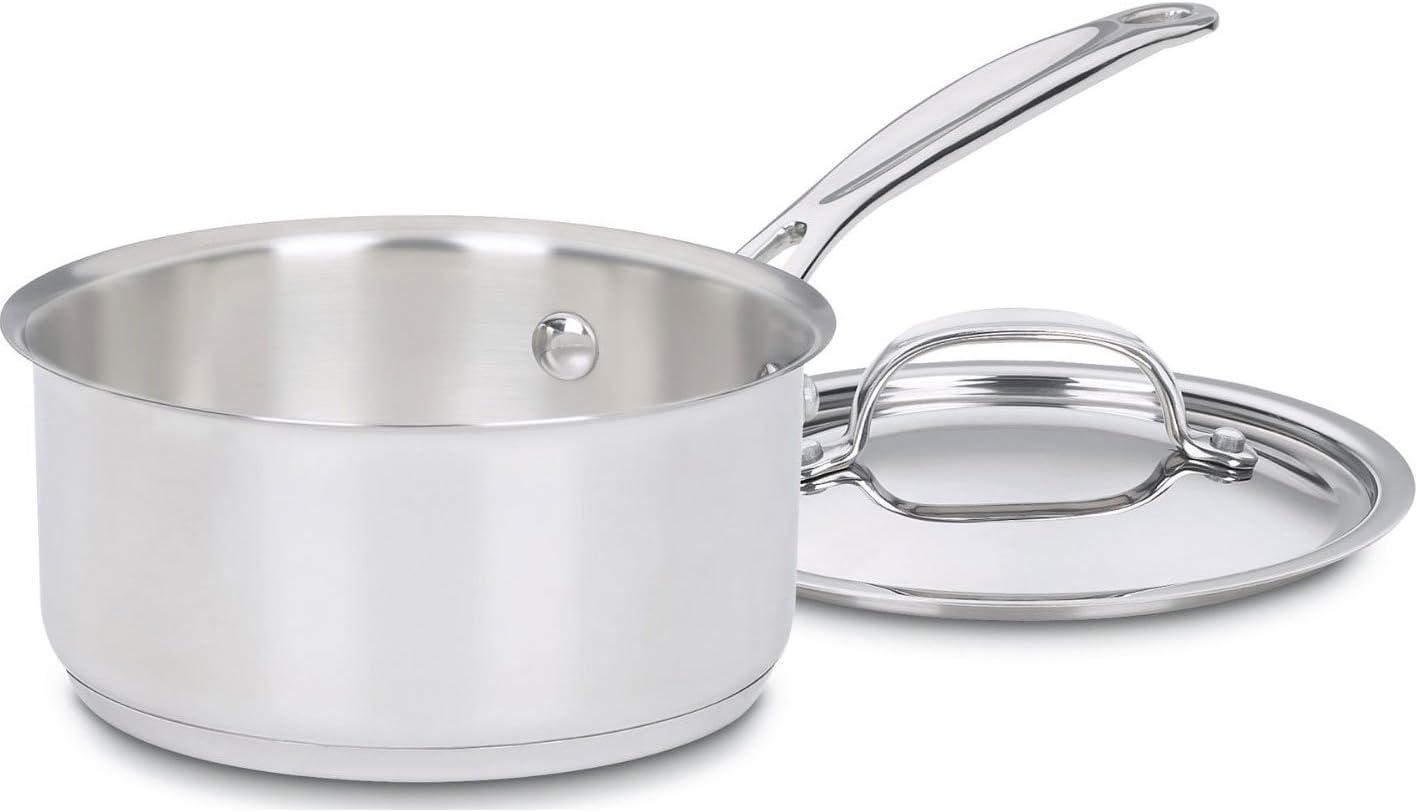 Cuisinart Quart Suacepan with Cover for $12.47