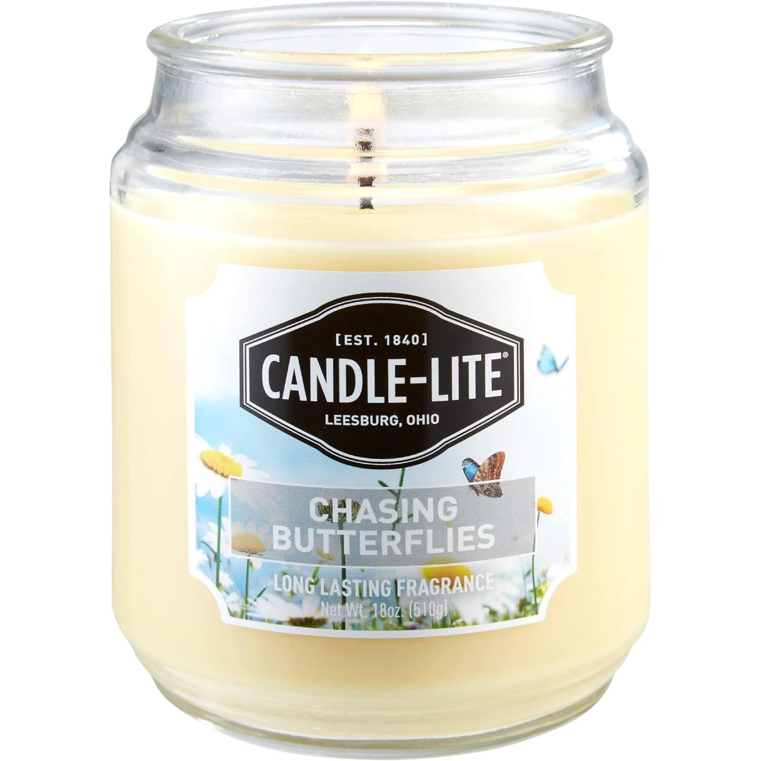 Candle-Lite Everday Chasing Butterflies Scented Candle for $3.99