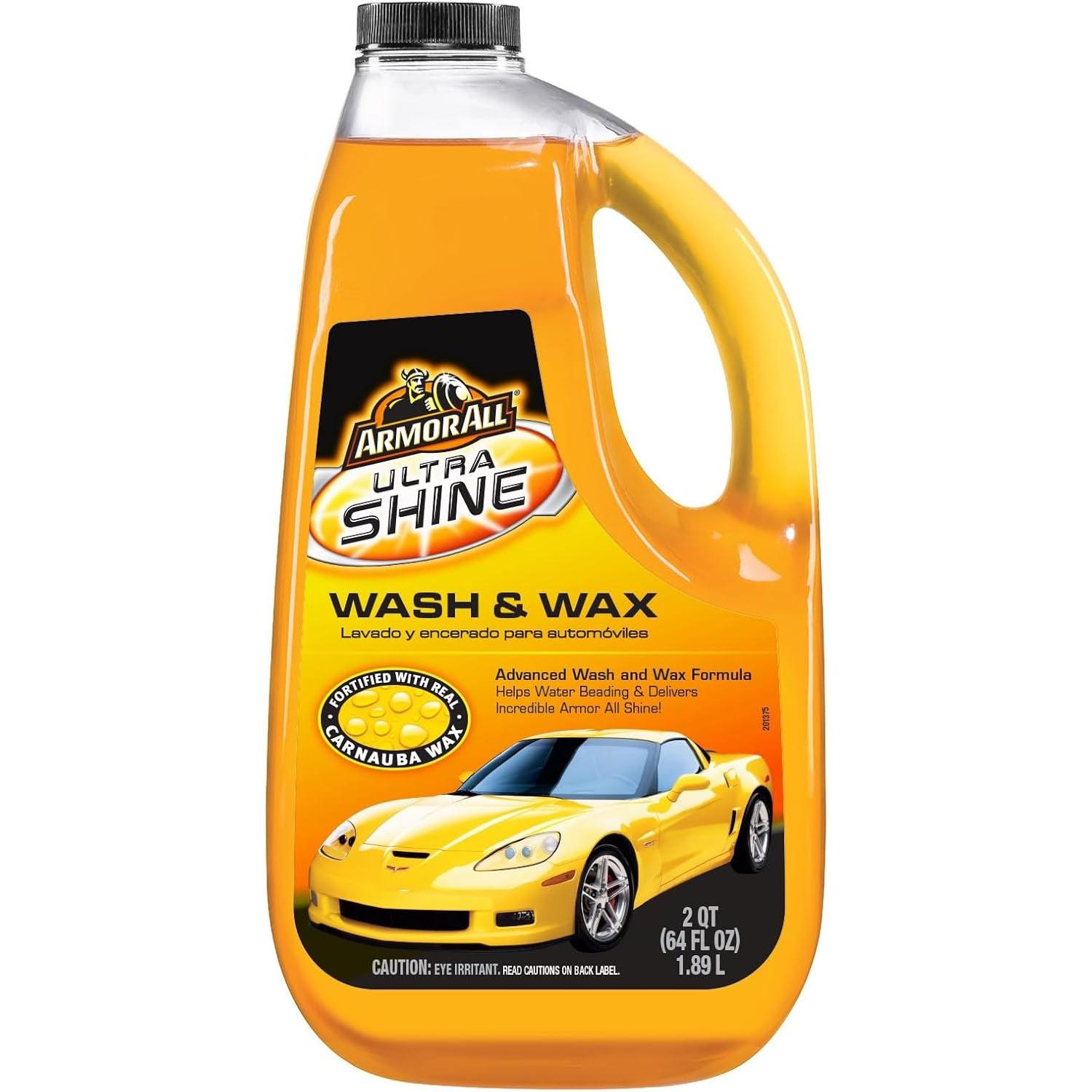 Armor All Ultra Shine Car Wash and Car Wax for $5.21