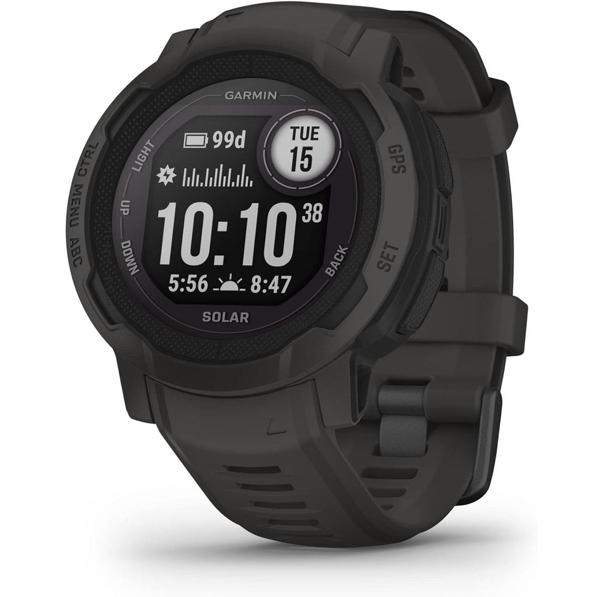 Garmin Instinct 2 45mm Solar Rugged GPS Smartwatch for $269.95 Shipped