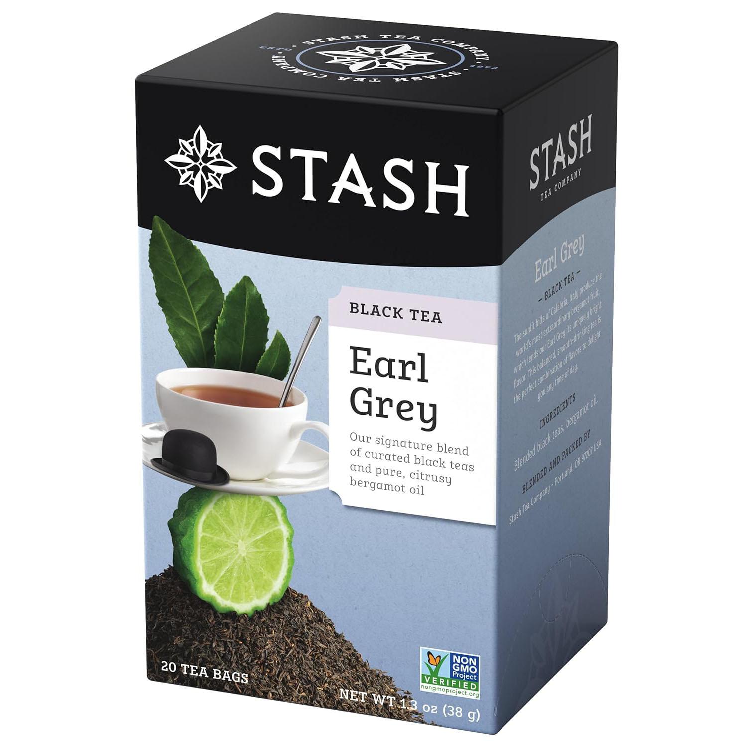 Stash Earl Grey Black Tea 120 Count for $15.01