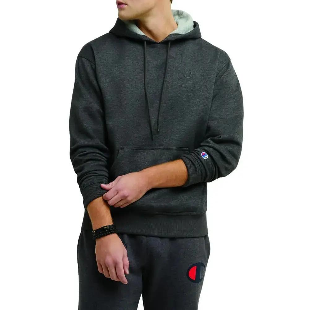 Champion Men\'s Powerblend Fleece Comfortable Hoodie for $19.99