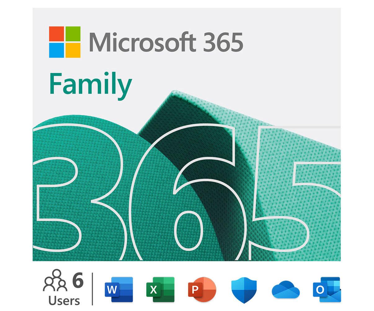 Microsoft 365 Family 15 Month Subscription for $64.99