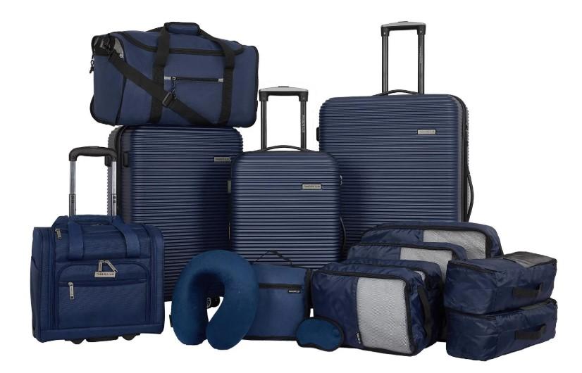 Travelers Club Riddock Luggage and Travel Accessories Set for $119 Shipped