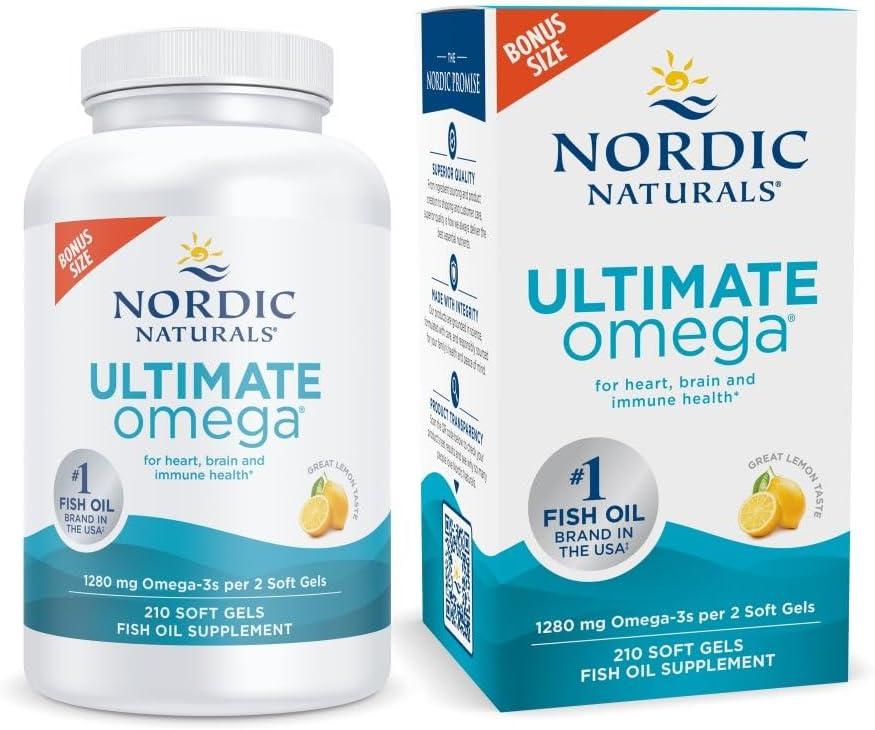 Nordic Naturals Ultimate Omega 210 Gels for $51.98 Shipped