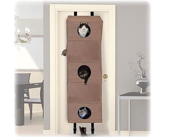 KH Pet Hangin\' Cat Condo Door Mounted Furniture Tree for $39.99