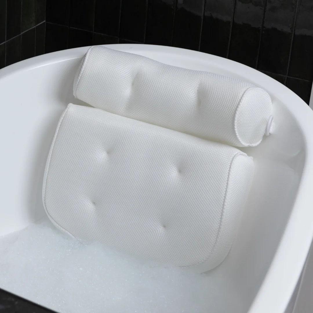 Hi Peach Layne Comfort Cloud Bath Pillow for $5