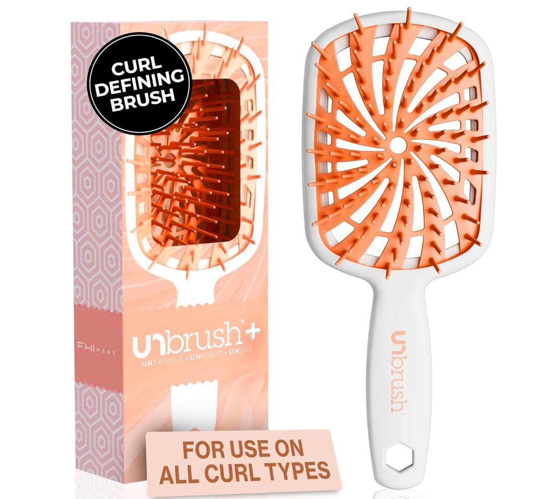 FHI Heat UNbrush Plus Curly Hair Brush for $9