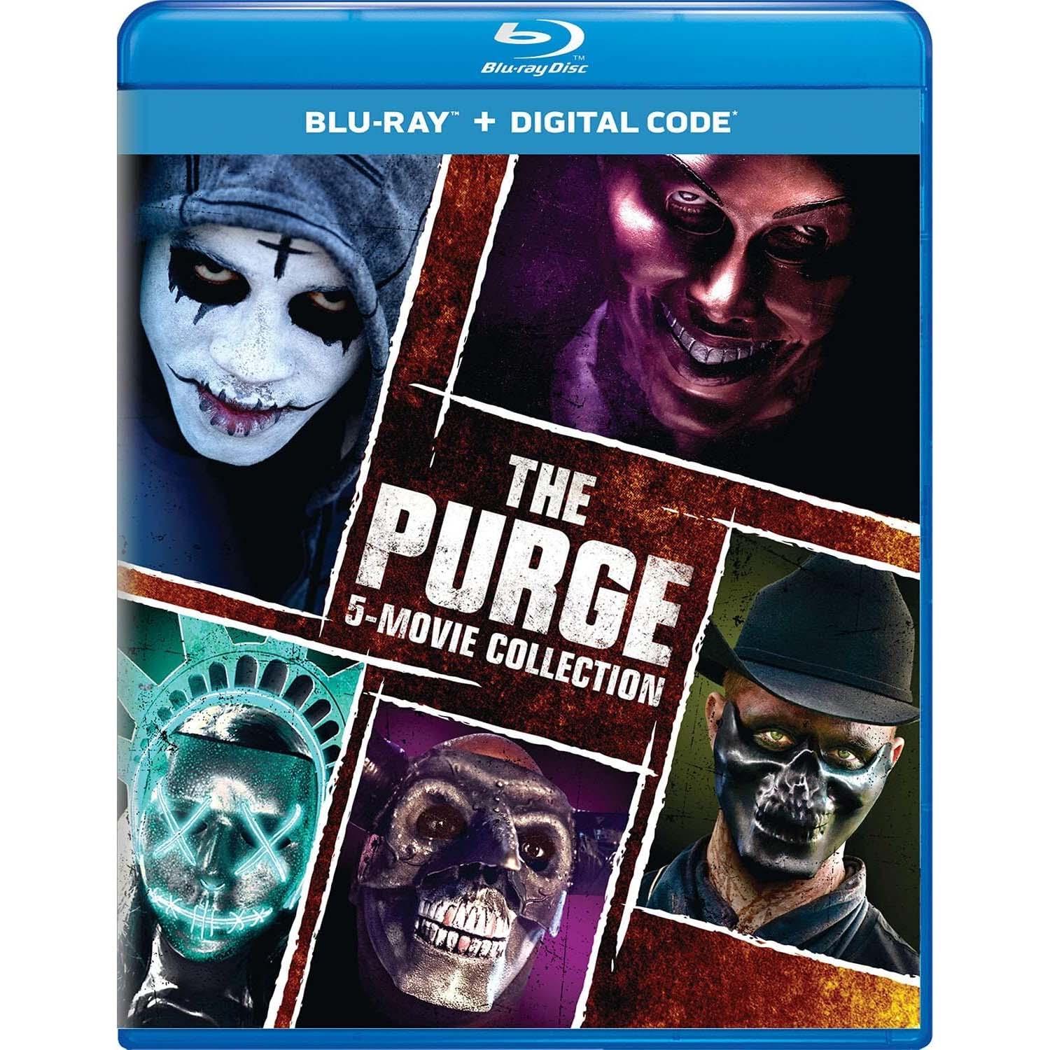 The Purge 5-Movie Collection Blu-ray for $12.99